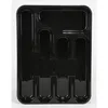 Besteckkasten schwarz Besteckeinteiler Besteckbox Produktbild-Vorschau 5