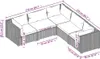 vidaXL 5-tlg. Garten-Lounge-Set mit Kissen Poly Rattan Grau Produktbild-Vorschau 5