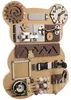 Kruzzel 22584 Montessori houten bord Beer Productafbeelding-voorbeeld 16