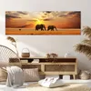 Bild auf Leinwand - Leinwandbild - Elefanten Safari Produktbild-Vorschau 7