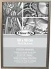 A collage of abstract images and text describing a poster frame. Náhled obrázku produktu