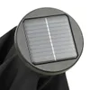 vidaXL Ombrellone con illuminazione a LED nero 200x211 cm Anteprima dell’immagine prodotto 8