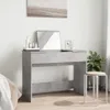 vidaXL Toaletný stolík so zrkadlom betón sivý 100x45x76 cm Náhľad obrázku produktu 3