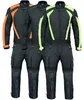 Herren Motorradkombi Textilien Schwarz Grün Orange inkl. Produktbild-Vorschau 2