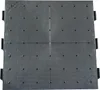 Mosolut Event – modularer Zeltboden, perforiert, Schwarz Produktbild-Vorschau 1