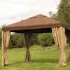 SIENA GARDEN Dachbezug mocca zu Toronto Pavillon 350x350 cm Produktbild-Vorschau 2