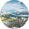 MuchoWow® Mauspad Mousepad Alpen - Felsen - Gras 30x30 cm - Produktbild-Vorschau 1