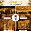 Girlanda świetlna "Eisregen", ciepła biel, 15 metrów. Podgląd zdjęcia produktu 4