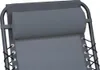 Close-up of a gray headrest pillow attached to a chair. Produktbild-Vorschau