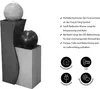 Dehner Gartenbrunnen Ying Yang mit LED Beleuchtung, ca. 94 Produktbild-Vorschau 3