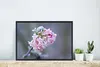 MuchoWow® MuchoWow® Gerahmtes Poster Blumen - Rosa - Produktbild-Vorschau 4