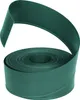 A roll of dark green plastic edging material, likely for gardens or landscaping. Voir les images du produit