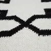 Tapis de salon Motif marocain Franges Tissé à la main Coton Voir les images du produit 3
