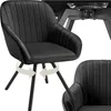 A black velvet armchair with a swivel base is shown from multiple angles, with arrows indicating rotation. Produktbild-Vorschau