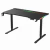 RGB-Gaming-Tisch 120 x 60 cm |Carbon-Optik X-förmiges Produktbild-Vorschau 1
