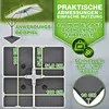 tillvex® Stojak na parasol antracytowy 90 litrów / 120 kg - Podgląd zdjęcia produktu 7