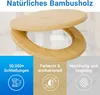 LOBENSWERK Toilettendeckel Bambus [Einfache Montage] mit Produktbild-Vorschau 8