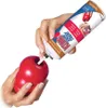 A person is filling a red dog toy with peanut butter flavored treat from a spray can. Anteprima dell’immagine prodotto