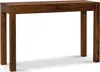 WOHNLING Biurko 118x40x76 cm z litego drewna sheesham, Podgląd zdjęcia produktu 6