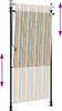 vidaXL Außenrollo Gelb und Weiß 120x270 cm Stoff und Stahl Produktbild-Vorschau 6