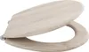 MSV WC Sitz Toilettendeckel MDF Holzkern "Parkett" Produktbild-Vorschau 3