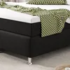 Boxspringbett Köln Plus 140x200 cm Webstoff Schwarz mit Produktbild-Vorschau 5