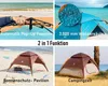 Automatik- Campingzelt Pop-Up Zelt 3-4 Personen 2 in 1 Produktbild-Vorschau 6