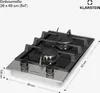 Klarstein Gaskocher 2-Flammig, 4,2 kW Einbau-Gaskocher für Produktbild-Vorschau 6