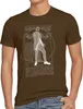 style3 Vitruvianischer Doktor Herren T-Shirt zeitreise Produktbild-Vorschau 1