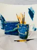 Duo de tasses à café Van Gogh Starry Night en porcelaine, Voir les images du produit 7