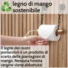 DEKAZIA® Toilettenpapierhalter Holz | Klopapierhalter ohne Produktbild-Vorschau 14