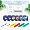 10x XemaX Etikettenband – Ersatz für Dymo LetraTag 12mm x Produktbild-Vorschau 2