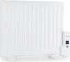A white electric radiator with a digital display and controls on the right side, shown against a white background. Náhled obrázku produktu