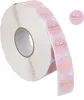 Relaxdays Handmade with Love Aufkleber, 2500 selbstklebende Produktbild-Vorschau 1