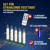 DEUBA® LED Weihnachtsbaumkerzen Kabellos 20er Set Bunt mit Produktbild-Vorschau 3