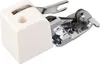 A close-up studio shot of a sewing machine presser foot attachment. Produktbild-Vorschau