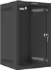 Lanberg Rack Wandschrank 10" 9U/280X310 Glastür schwarz Podgląd zdjęcia produktu 1