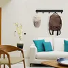 Nástěnný věšák, designové věšáky z nerezové oceli, pevné Náhled obrázku produktu 2
