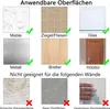 8 Stück 15kg (Max) Selbstklebend Haken Extra Stark, Große Produktbild-Vorschau 5