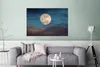 MuchoWow® Poster Mond - Wolken - Nacht 120x80 cm - Bilder Produktbild-Vorschau 5