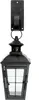 Wandlaterne Chateau Glas & Metall schwarz – Produktbild-Vorschau 5