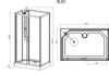 Sanotechnik Komplettduschkabine EPIC 3 235cm x 120cm x 80cm Produktbild-Vorschau 2