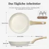 Poêle YASHE 24 cm blanche, 1,25 L, antiadhésive et Voir les images du produit 2