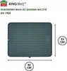 Geschirrtrocknungsmatte Silikon 42X33Cm Grau Kinghoff Produktbild-Vorschau 11
