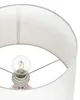 BELIANI Tischlampe mit Keramikfuß Rosa 56 cm Blumenmotiv Produktbild-Vorschau 7