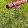 2er Set Angelrutenhalter Boden | Rutenhalter aus Metall - Produktbild-Vorschau 4