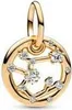 Pandora-CHARM-Anhänger gold ONE 762712C01 Produktbild-Vorschau 6