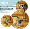 tecuro Doppel-Auslaufventil mit zusätzlichem Abgang - Produktbild-Vorschau 2