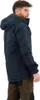 A man wearing a dark navy jacket and brown pants, shown from the side. Produktbild-Vorschau