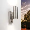 Ledvion LED Wandlampe Mit Sensor GU10 Up&Down Licht IP44 Produktbild-Vorschau 1
